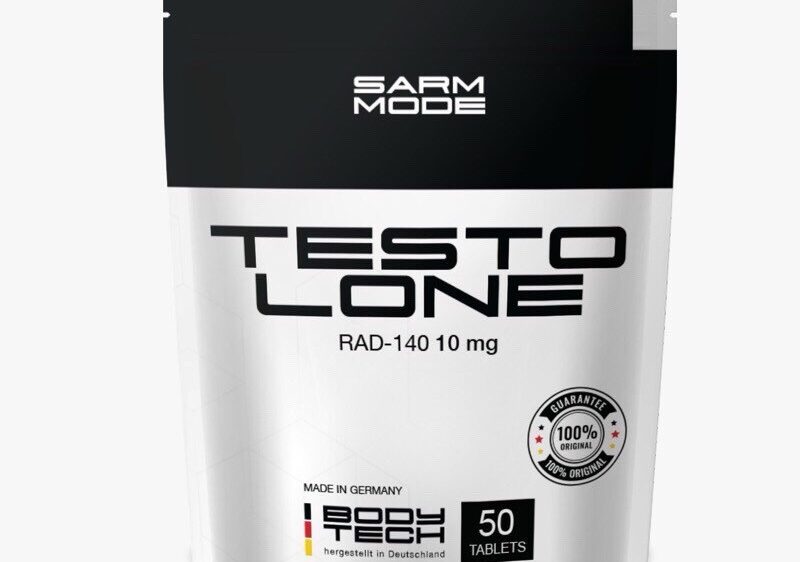Bodytech Sarms RAD-140 Testolone 10mg 50tabs Ziplock
